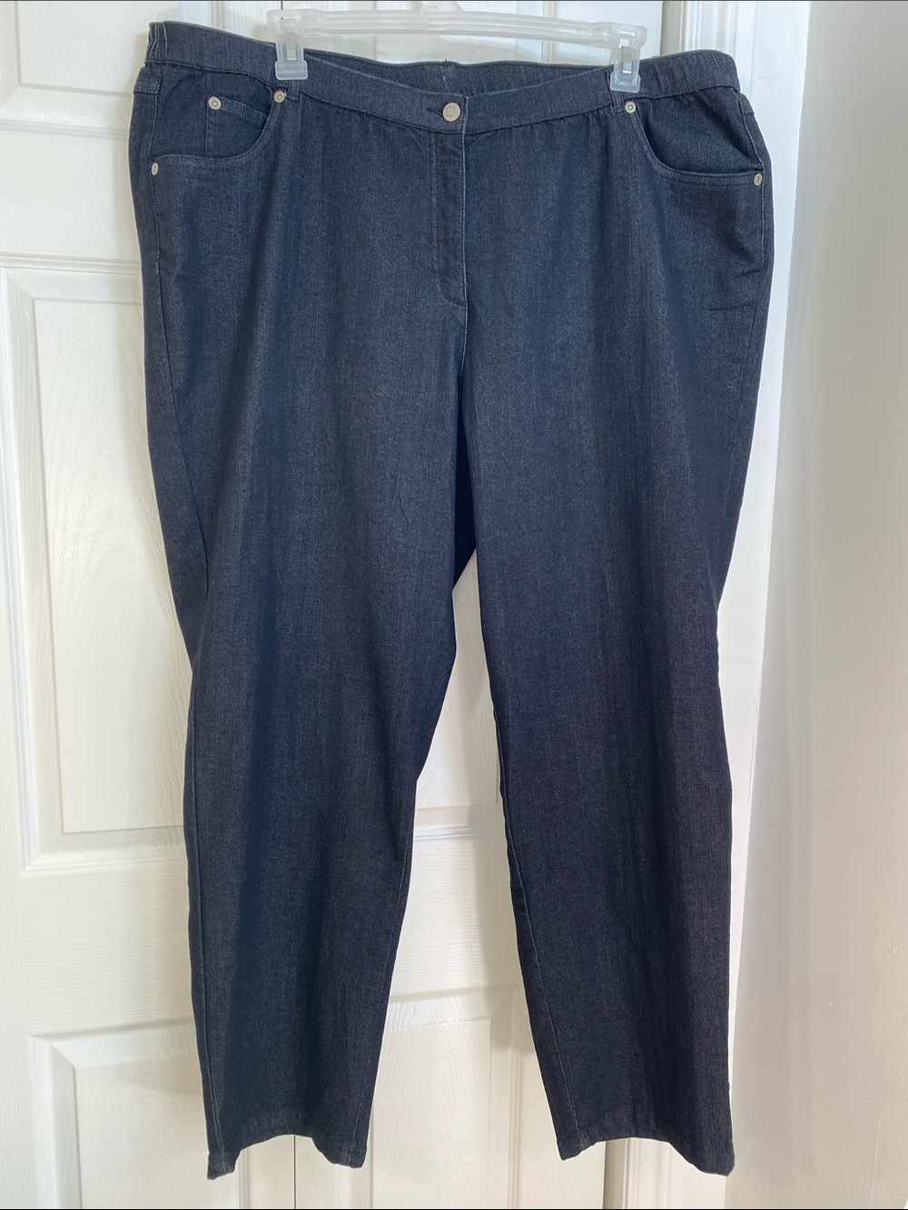 2 for $25 - Alia Dark Indigo High Rise, Tummy Control, Curvy Fit Jeans, 24W